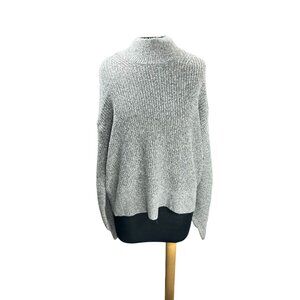 Scoop Womens XXL Gray Turtleneck Sweater